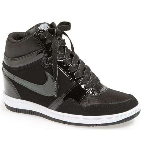 nike wedges schwarz weiss|Nike wedge sneakers women + FREE SHIPPING .